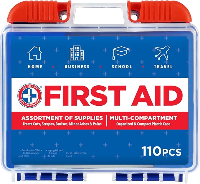 Heal Well Pharmacy Compact Home First Aid Kit