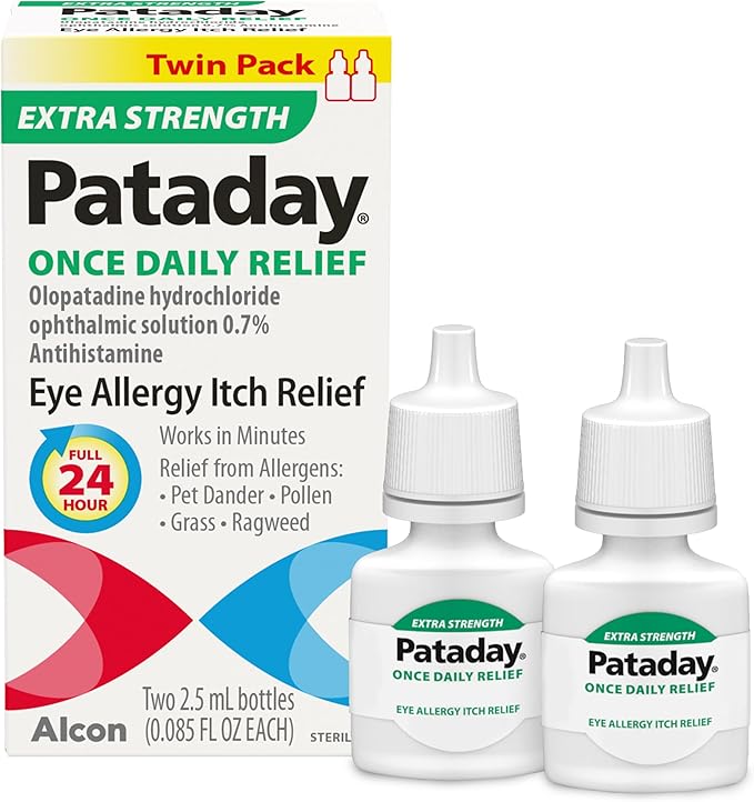 Pataday Once Daily Relief Extra Strength Relief 2.5ml, 2 Count