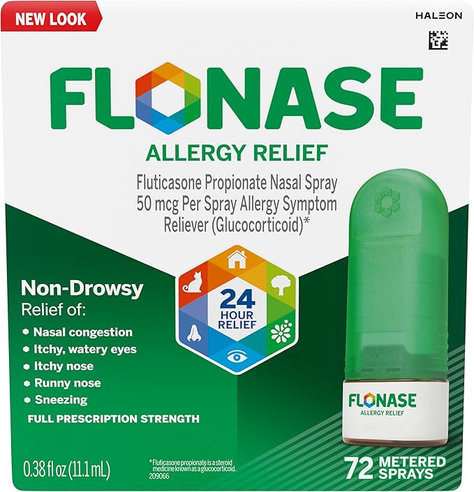 Flonase Nasal Spray – 24 Hour Allergy Relief